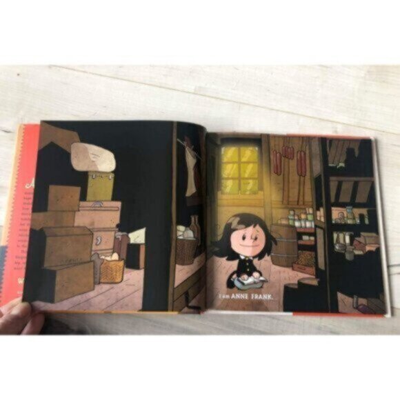 Anne Frank Kids Book Hard Cover New - Picture 4 of 9